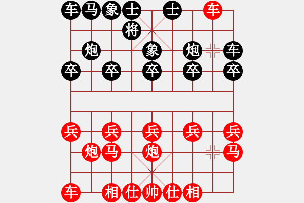 象棋棋譜圖片：億萬懦夫 - 步數(shù)：10 