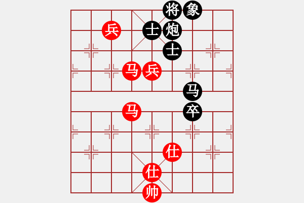 象棋棋谱图片：林宏敏     先和 黎德志     - 步数：100 