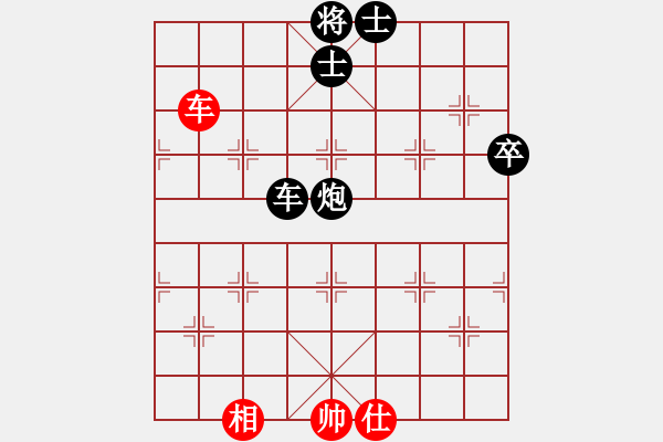 象棋棋譜圖片：屏風(fēng)巡河炮進(jìn)外馬驅(qū)車(chē)，撬馬之炮，破仕。 - 步數(shù)：72 