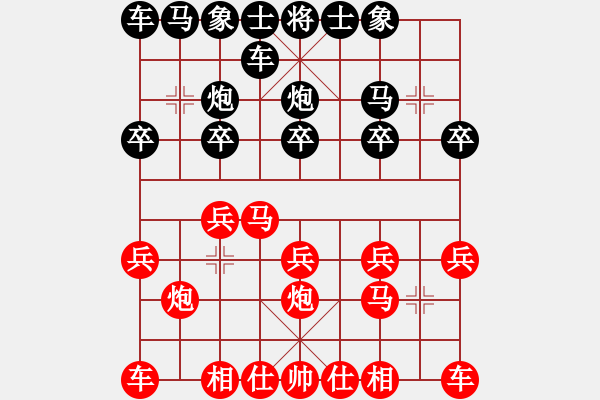 象棋棋譜圖片：2017年煙臺(tái)市“皇宇科技杯”第五輪威海隋曉亮先負(fù)本人 - 步數(shù)：10 