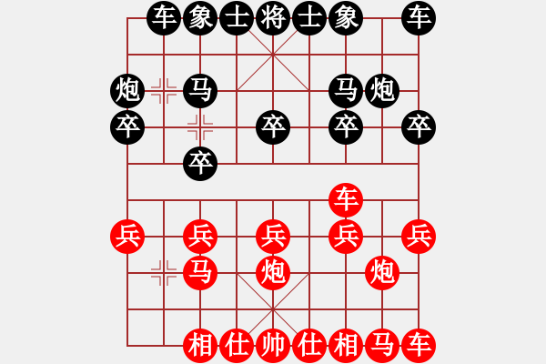 象棋棋譜圖片：南峰[1834059767] -VS- 西麥 [381384647] - 步數(shù)：10 