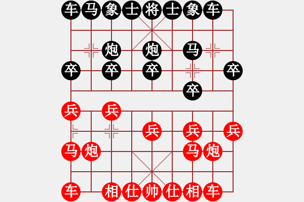 象棋棋谱图片：邓桂林 先和 张申宏 - 步数：10 