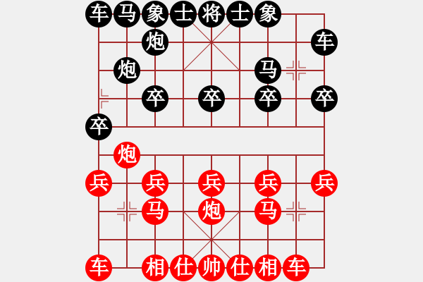 象棋棋譜圖片：岳大師 輕松破解龜背炮 - 步數(shù)：10 