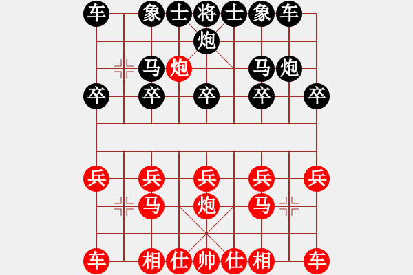 象棋棋譜圖片：廣元市 蘇明亮 勝 漢中市 張建華 - 步數(shù)：10 