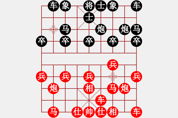 象棋棋譜圖片：22弈林天使許[2877026608] -VS- 靜欣[476031756] - 步數：10 