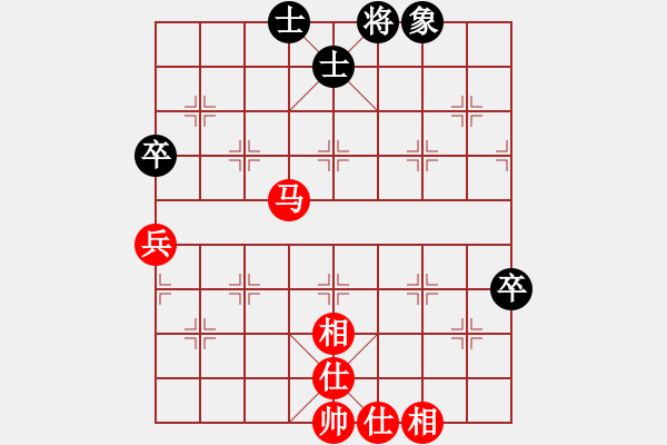 象棋棋譜圖片：22弈林天使許[2877026608] -VS- 靜欣[476031756] - 步數：80 