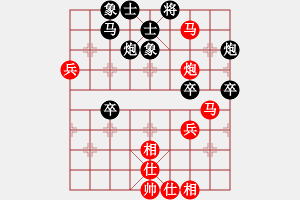 象棋棋譜圖片：北京威凱建設(shè)隊(duì) 張申宏 勝 廣西跨世紀(jì)隊(duì) 秦勁松 - 步數(shù)：60 