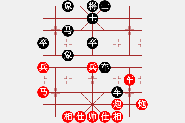 象棋棋譜圖片：百勝將韓滔(7段)-和-rendashi(3段) - 步數(shù)：60 