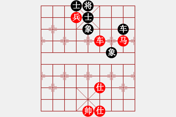 象棋棋譜圖片：車馬兵勝車士相全5 - 步數(shù)：0 