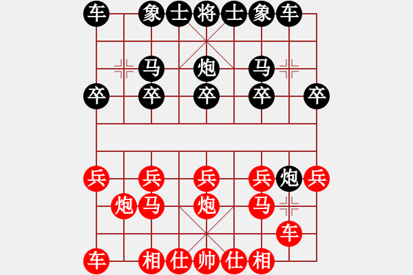 象棋棋谱图片：2022小五羊杯网络预选赛第4轮黄洋先负曲皓轩 - 步数：10 