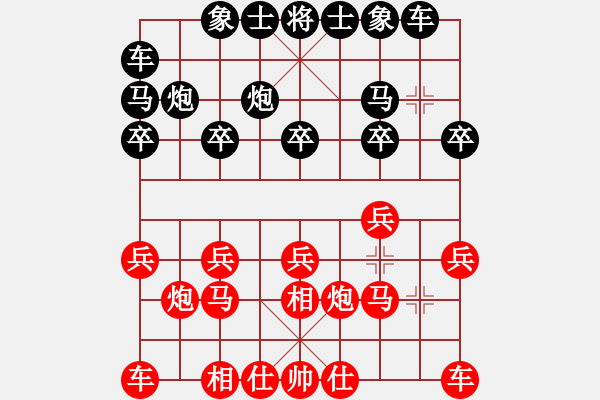 象棋棋譜圖片：七3-2 平湖俞易肖先勝海寧棋協(xié)韓勇 - 步數(shù)：10 