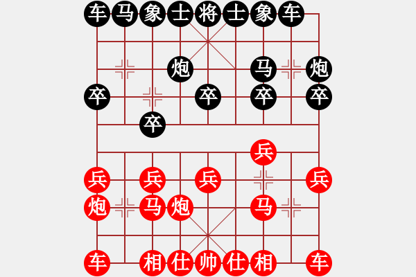 象棋棋譜圖片：王昊 先勝 馬維維 - 步數(shù)：10 