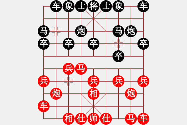 象棋棋譜圖片：昌邑象棋(7舵)-負(fù)-bbboy002(2舵) - 步數(shù)：10 