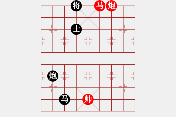 象棋棋譜圖片：馬后炮殺法01（首著三選一） - 步數(shù)：3 