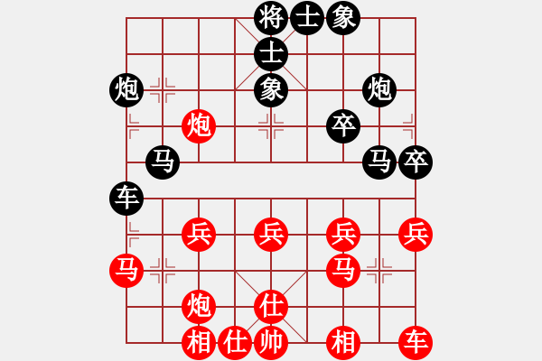 象棋棋譜圖片：六10 北京舒雨臘先負(fù)河南王浩楠.XQF - 步數(shù)：30 