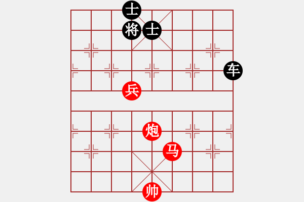 象棋棋譜圖片：馬炮兵勝車士士1 - 步數(shù)：0 