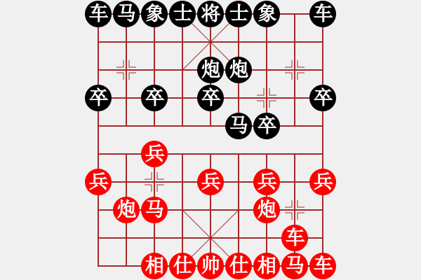 象棋棋譜圖片：caianyi(9星)-負(fù)-黨曉陽(北斗)看 - 步數(shù)：10 