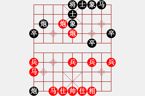 象棋棋譜圖片：棋局-4an c4p3C - 步數(shù)：0 