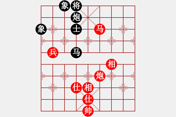 象棋棋谱图片：顧博文 和 李翰林 - 步数：100 