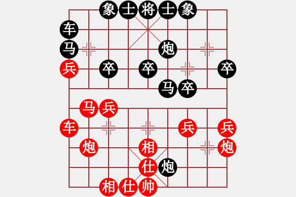 象棋棋譜圖片：Phi Tuong Cuoc - 步數(shù)：30 