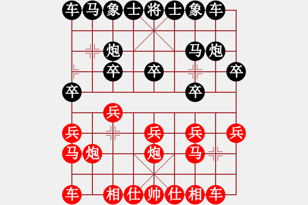 象棋棋譜圖片：分紅比例符合技術(shù)開(kāi) 和 青山綠水 - 步數(shù)：10 