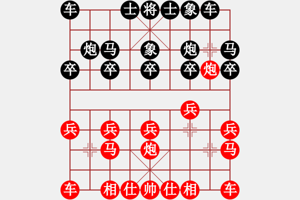 象棋棋譜圖片：一心一弈[紅] -VS- 宏祥土工布[黑] - 步數(shù)：10 