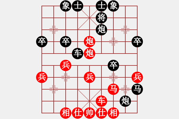 象棋棋譜圖片：中炮對(duì)屏風(fēng)馬左馬盤(pán)河（業(yè)四升業(yè)五評(píng)測(cè)對(duì)局）我先勝 - 步數(shù)：40 