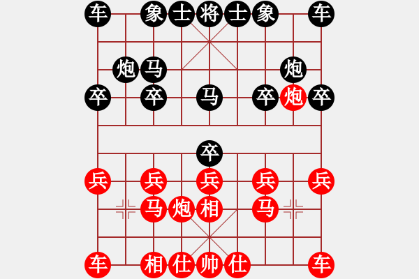 象棋棋譜圖片：專殺飛豬群(9段)-和-天涯舞劍塵(9段) - 步數(shù)：10 