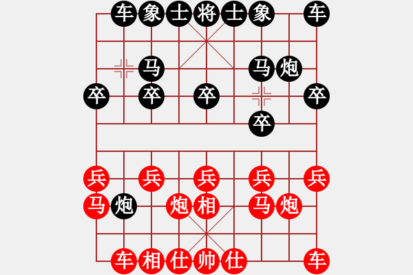 象棋棋譜圖片：郭威 先負(fù) 胡晟瀟 - 步數(shù)：10 