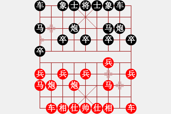 象棋棋譜圖片：“迎新杯”第六輪 羅培鋒 先和 魏連勝 - 步數(shù)：10 