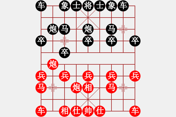 象棋棋譜圖片：蘇兆磊 負(fù) 毛榮榮 - 步數(shù)：10 