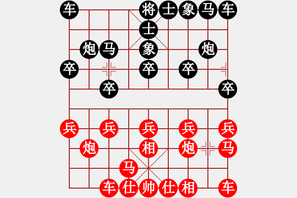 象棋棋譜圖片：4442局 A02-邊馬局-旋風(fēng)引擎24層 紅先負(fù) 旋風(fēng)九專雙核 - 步數(shù)：10 