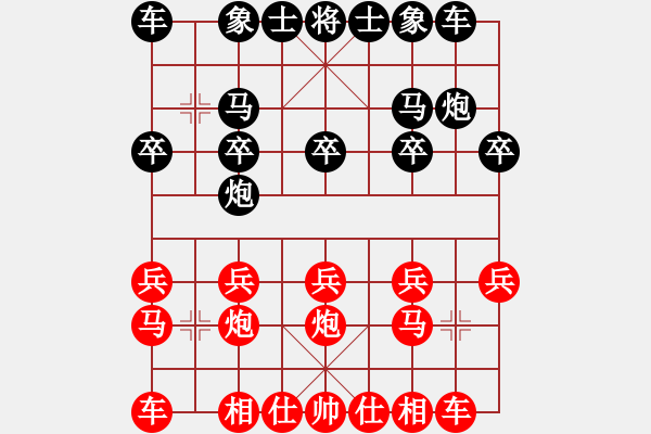 象棋棋譜圖片：無影俠客先負(fù)一劍棋魔 - 步數(shù)：10 