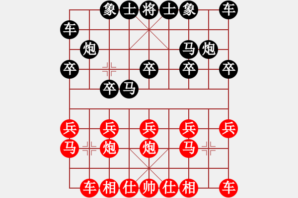 象棋棋譜圖片：2021.1.20.13棋小圣冬季聯(lián)賽先勝 - 步數(shù)：10 