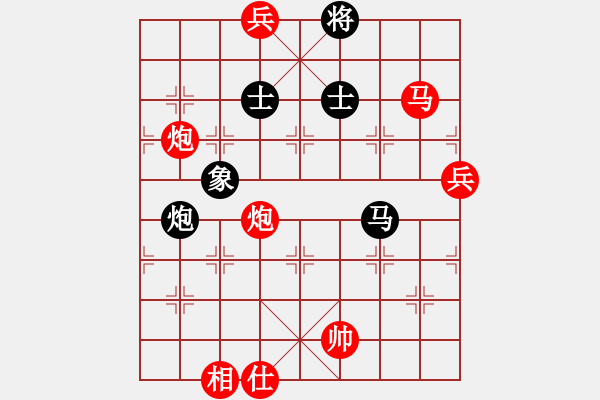 象棋棋譜圖片：duoduoshao(9星)-勝-獨(dú)醉狗(9星) - 步數(shù)：133 