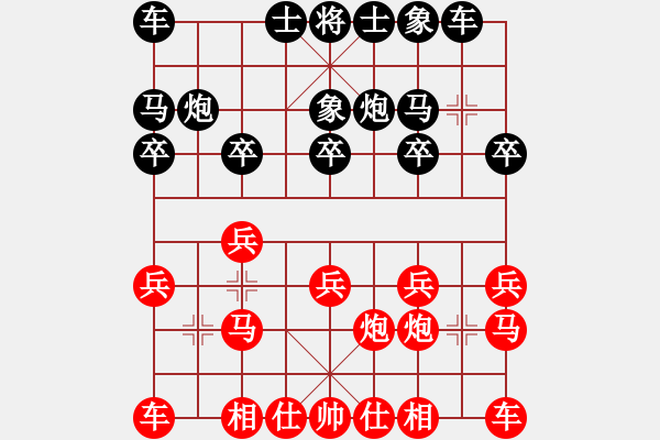 象棋棋譜圖片：靚玉嬌(5段)-負-天地一沙鷗(5段) - 步數(shù)：10 