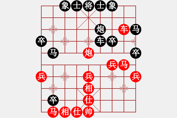 象棋棋譜圖片：贏河(8級)-負(fù)-神經(jīng)刀(5段) - 步數(shù)：40 