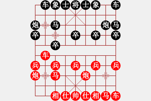 象棋棋譜圖片：吉林省棋牌運(yùn)動(dòng)管理中心 張偉 負(fù) 湖北省體育局棋牌運(yùn)動(dòng)管理中心 汪洋 - 步數(shù)：10 