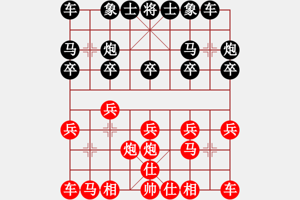 象棋棋譜圖片：無悔方丈VS天涯-浪子阿飛(2015-6-12) - 步數(shù)：10 