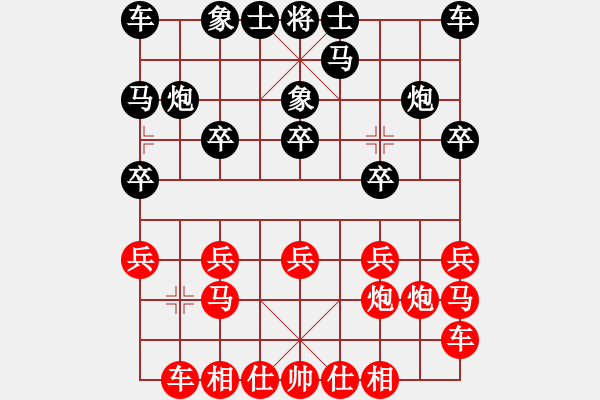 象棋棋譜圖片：倚天高手VS真不想贏(2015 12 24) - 步數(shù)：10 