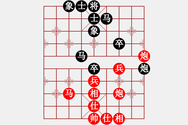 象棋棋譜圖片：9515局 A41-起馬對進７卒-小蟲引擎24層 紅先和 旋九專雙核-菜鳥 - 步數(shù)：60 