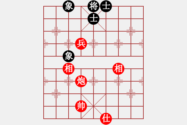 象棋棋譜圖片：第120局 炮高兵單缺士勝全士象(二) - 步數(shù)：60 