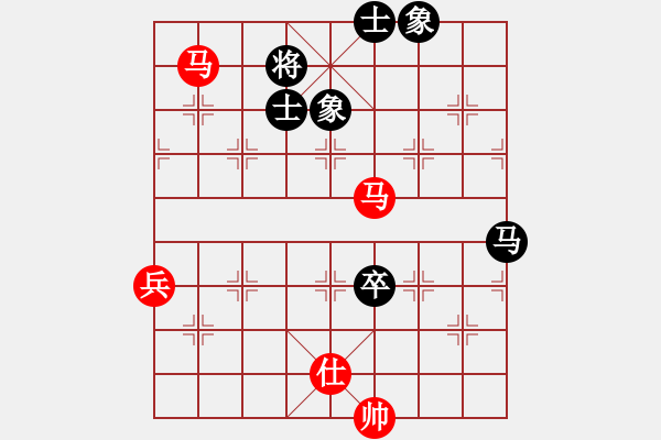 象棋棋譜圖片：戰(zhàn)神之舞(3段)-勝-懷杰(4段) - 步數(shù)：110 