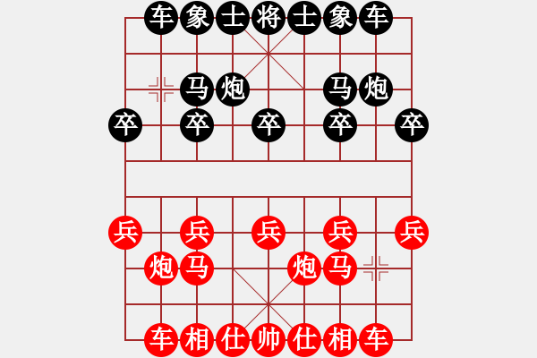 象棋棋譜圖片：2018光明杯 乙組 第03輪 第01臺 呂和庭 先和 侯繼堯 - 步數(shù)：10 