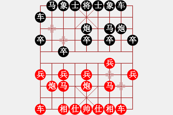 象棋棋譜圖片：yyy - 步數(shù)：10 