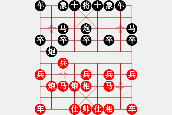 象棋棋譜圖片：神劍六十四(8段)-和-冰封的思念(6段) - 步數(shù)：10 