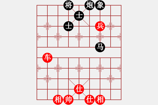 象棋棋谱图片：蒋川 先和 才溢 - 步数：120 