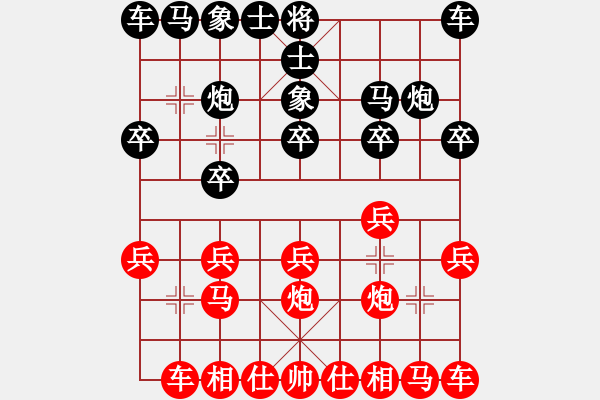 象棋棋譜圖片：攻擊者(9段)-負-孫覓(9段) - 步數(shù)：10 