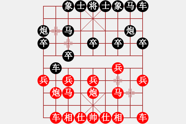 象棋棋譜圖片：69擂臺賽002：許磊勝伯顏.pgn - 步數(shù)：10 