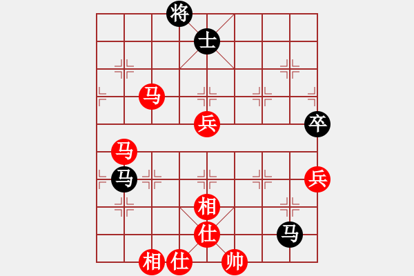 象棋棋譜圖片：自強(qiáng)盃聯(lián)賽第一輪 福音隊(duì)第二臺(tái) 許明龍 先勝 臥龍隊(duì)第二臺(tái) 林世偉 - 步數(shù)：100 